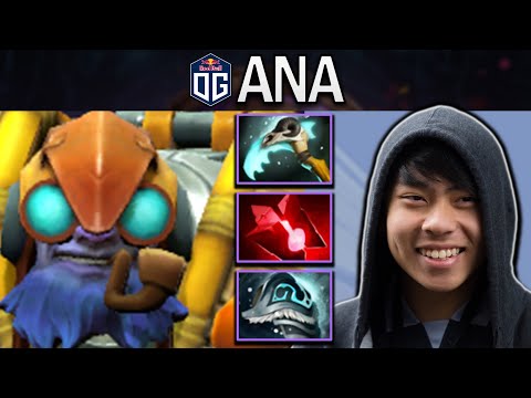 OG.ANA SMURF TINKER WITH 23 KILLS & SHIVA'S - DOTA 2 7.30 GAMEPLAY