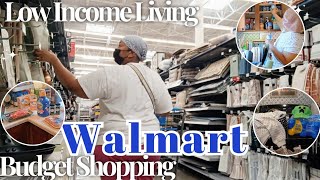 LOW INCOME LIVING|WALMART BUDGET SHOPPING| How we survive through the rising cost of everyday items!