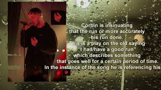 CORBIN (spooky black ) - giving up  lyrics- subtitulado