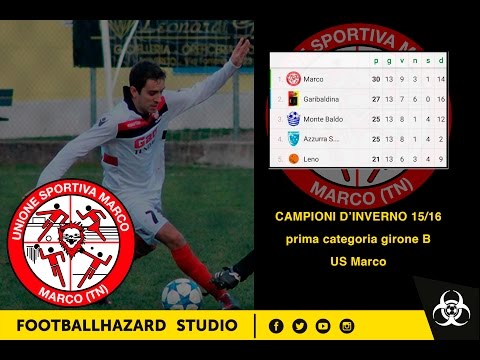 CAMPIONI D'INVERNO 1^gir.B - 2015/16: US Marco