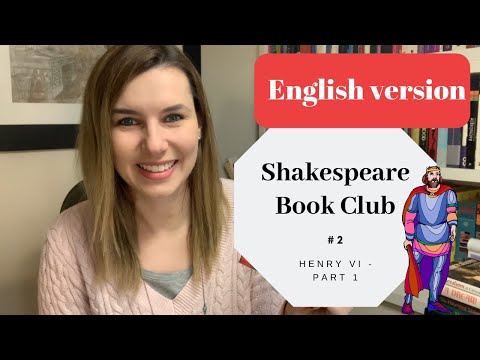 English: "HENRY VI - Part 1", Shakespeare Book Club