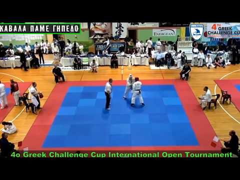 Kostas Soantzoglou (Greece) vs Cazacu Denis (Romania) 4th Greek Challenge Cup 2019 Semi-finals -65