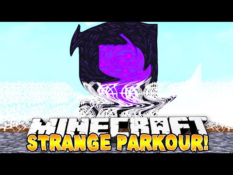 Minecraft - STRANGE PARKOUR?! - w/ Preston & Lachlan!