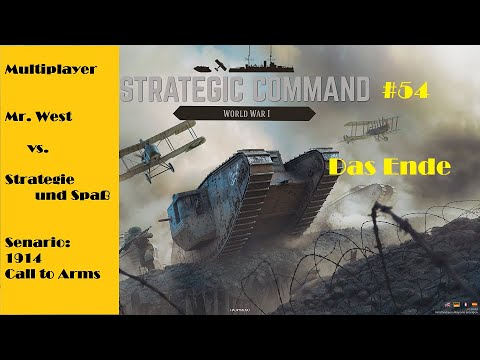 Let's Play Runde 54 Strategic Command World War 1, Multiplayer, Strategie, Spiel, Deutsch