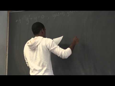Math 391 Lecture 21 - Finding Laplace Transforms and using them to solve ODEs