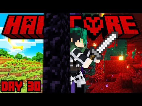 ENTRO nel NETHER con UNA SOLA VITA!! - Minecraft ITA HARDCORE #4