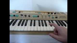 Video thumbnail for 1978(?) BALDWIN Discoverer DS-50 Brother GX-151 Portable Organ and Analog Drum Machine by keyboard resource
