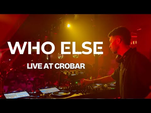 WHO ELSE - Live at Crobar, Buenos Aires | Progressive House & Melodic Techno Set