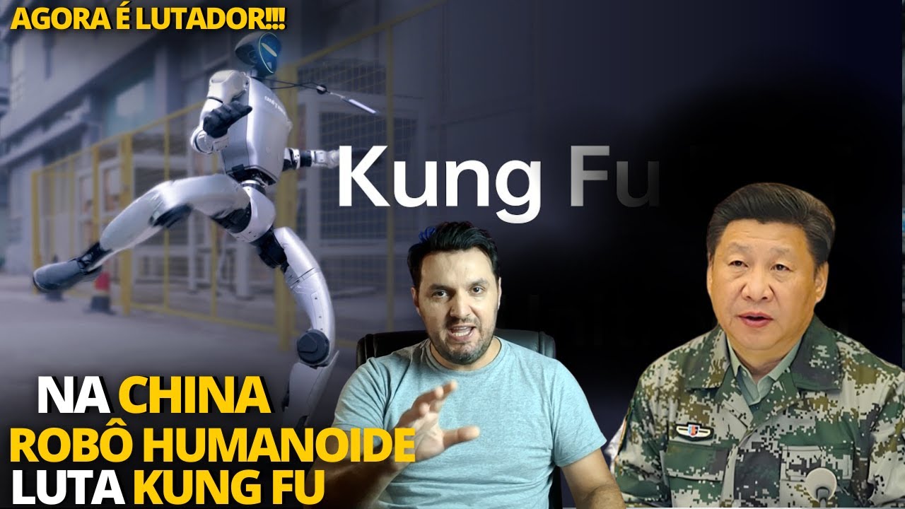 Robô Humanoide que avançou sobre multidão na China ganha "irmão" que luta Kung Fu - aviso do futuro?