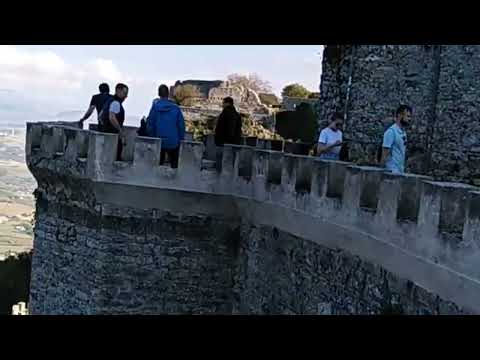 Erice in Sicily .Walktogether. Walking together.