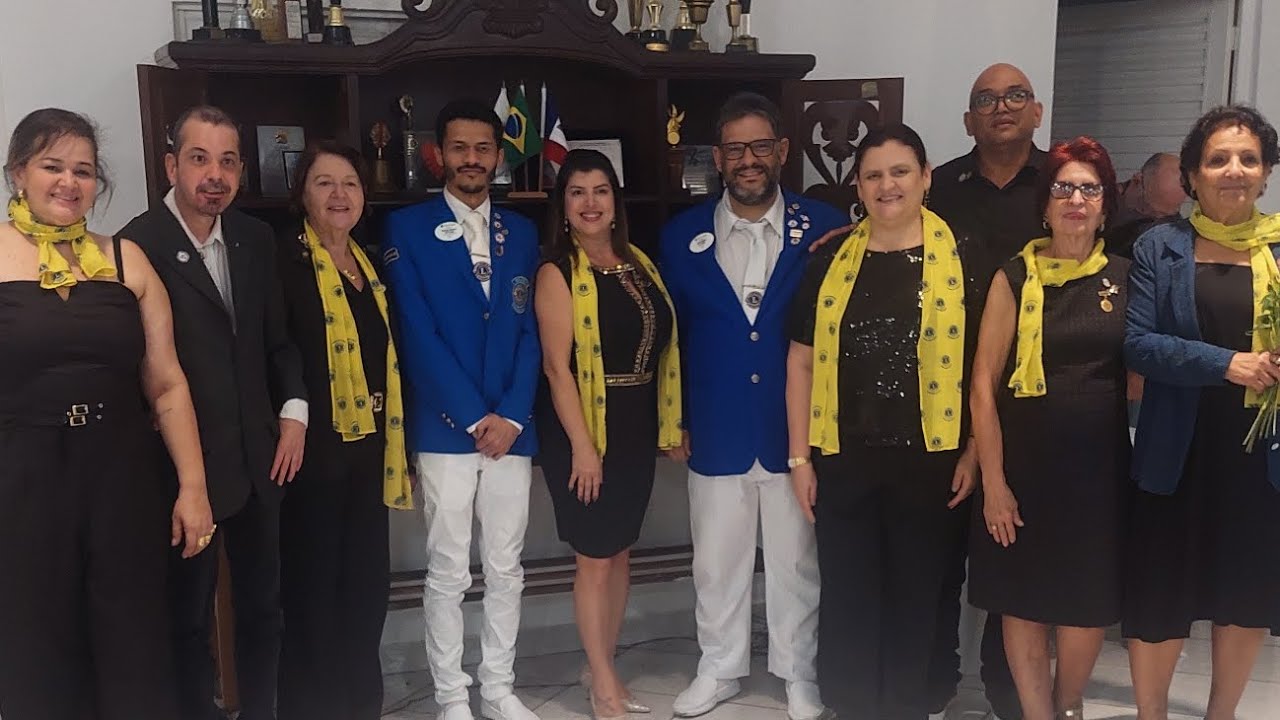 Governador distrital do lions clube visita o Vale do Aço