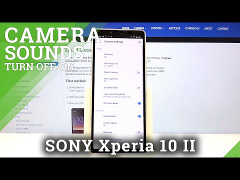How to Manage Camera Sounds in SONY Xperia 10 II – Remove Camera Sound Feedback