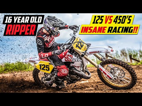 16-Year-Old 125cc Hero Races Full Field of 450 4 Strokes!