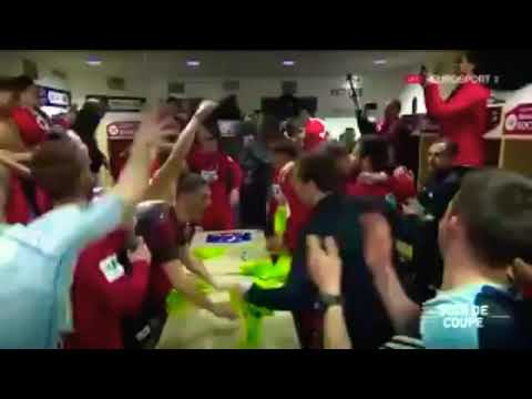 L'immense joie des Herbiers après la qualification en finale de Coupe de France