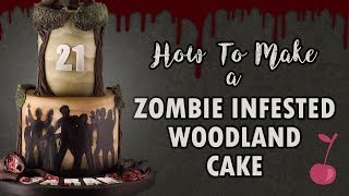 How to Make a Zombie Woodland Cake