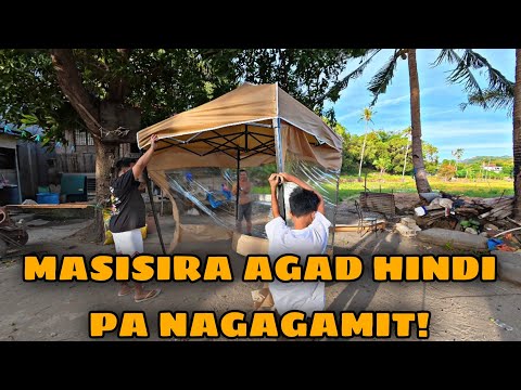BAGONG TENT PARA SA MGA ALAGA! SISIRAIN NG HANGIN ITO! 🤬
