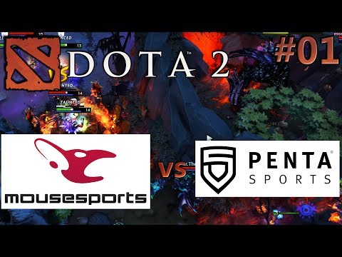 mousesports vs PENTA Sports | TI7 EU Quali | Dota 2: Replay-Cast #01