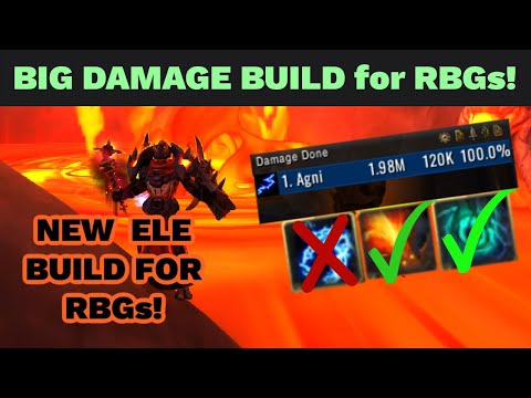INSANE BG DAMAGE! Elemental Shaman Dragonflight 10.0.5 PvP RBG Build and Guide! (100k+ DPS)