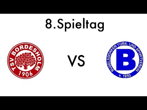 TSV Bordesholm - Büdelsdorfer TSV | 8.Spieltag Landesliga Schleswig 16.09.2017