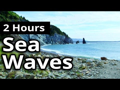 Ocean Sea Waves Relaxation - 2 HOURS - For Sleeping & Meditation