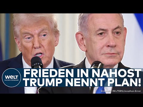 KRIEG IN GAZA: "Historischer Tag!" Frieden "mehr als sehr nahe!" - Trump legt Plan für Nahost vor