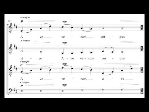 Ave Verum Corpus by Fredrik Sixten