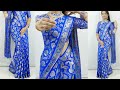 Easy Way To Drape Saree Perfect Pleats Making Tricks Guide For Beginners