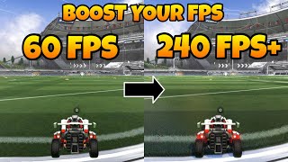 How to Boost Your FPS in Rocket League Season 3! - Improve Performance Instantly!
