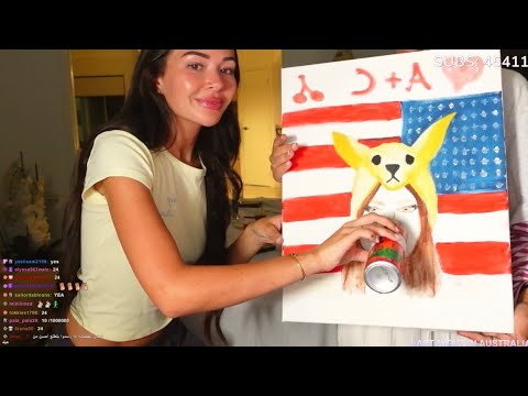 Closing out Australia…painting with family 💔