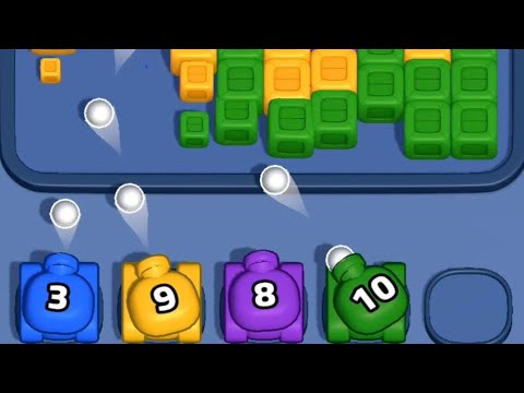 Color Block Crush Levels 1-10 Game Walkthrough - YouTube