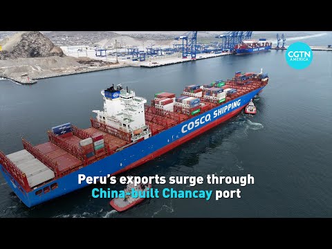 Peru’s exports surge through China-built Chancay port