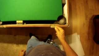 How to Refelt a Pool Table - Bed and Rails