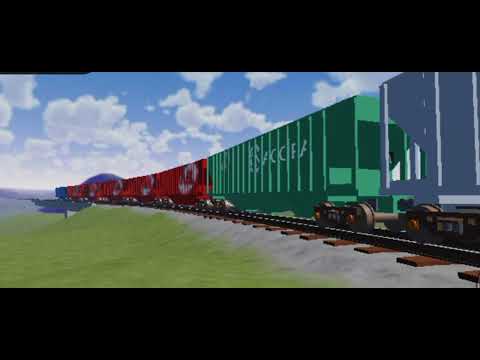 Trens de minas gerais 18: trem de magnesita chegando em Prudente de Morais mg