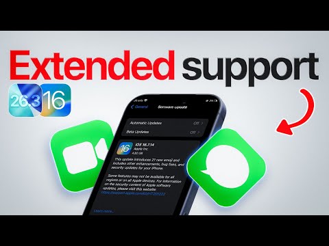 iOS 26 Release Date + iOS 16 Update with Extended support! 