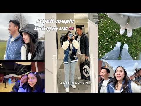 Nepali couple living in UK 🇬🇧 || We met our subscriber 🫣 ||| @nyimalama30