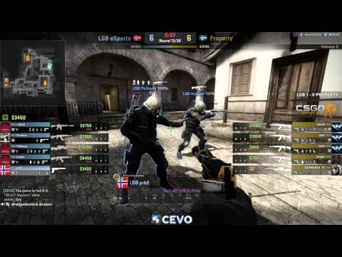 LGB eSports vs Property Game 2 (CEVO-P CS:GO Season 7) - Helium and Launders