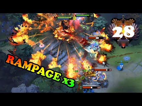 Dota looks too easy with this T̶r̶i̶p̶l̶e̶ Quadruple Rampage Immortal Shadow Fiend.