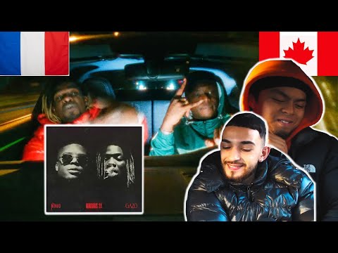 CANADIANS REACT TO FRENCH DRILL- GAZO x NINHO - MAUVAIS 2X