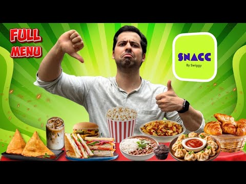 Ordered Everything from Snacc by Swiggy || Worth trying?