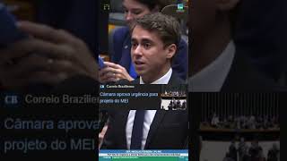 Nikolas Ferreira vota pelo reajuste do Teto do MEI