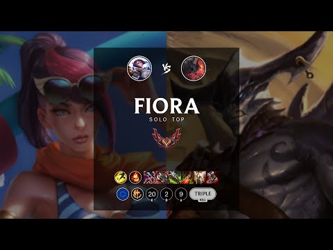 Fiora Top vs Aatrox - EUW Grandmaster Patch 12.16
