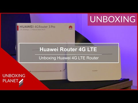 Huawei 4G LTE Router ausgepackt - Unboxing Planet