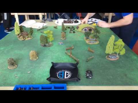 LIVE DoS17 Game 4 SBG Batrep - Mordor Horde (David C) vs Haradrim (David Reid)