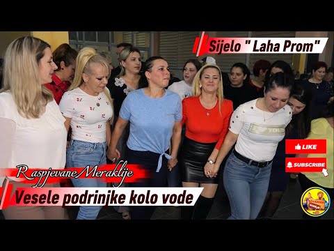 Lijepe podrinjke kolo vode💃Bosansko sijelo "Laha Prom" 🎹Raspjevane Meraklije 14.02.2026