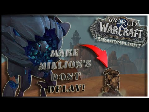 WoW Gold Farm - How To Get Dust Spirit Battle Pet Sellable! Goldmine - Dragonflight