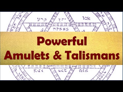 How to make amulets & talismans: What they are & how they work [Qameot, Qabbalah & etheric plane]