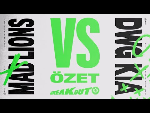 MAD Lions ( MAD ) vs DWG KIA ( DK ) 5. Maç Özeti | MSI 2021 Yarı Finali