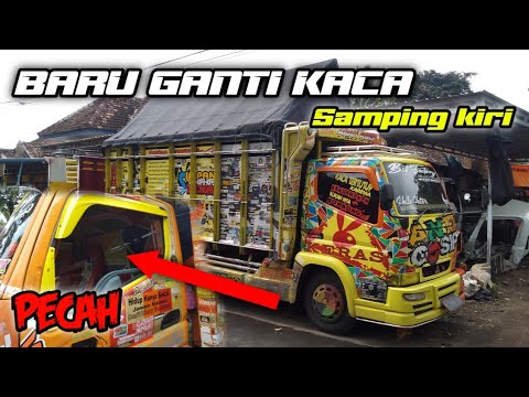 Anti Gosip Baru ganti kaca samping kiri di bengkel tiga putra
