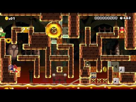 [Super Mario Maker Puzzle] 一画面コース3(One Screen) by kayashima