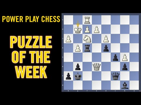 Chess puzzle of the week - Black to play, Hartwell vs Bell US Open 1981
